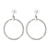 Alloy & Crystal Rhinestone Dangle Stud Earrings EJEW-G467-01P-01-4