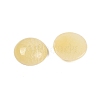 Natural Yellow Jade Cabochons G-T020-18mm-32-2