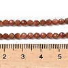 Synthetic Goldstone Beads Strands X-G-C263-A01-3mm-5