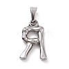 Non-Tarnish 304 Stainless Steel Pendants STAS-F235-01P-3