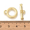 Brass Toggle Clasps KK-H480-03G-4