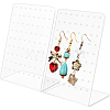4Pcs Acrylic Earring Displays EDIS-SP0001-04C-1
