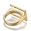 Adjustable Brass Cuff Rings RJEW-Z001-01G-4