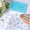 SUNNYCLUE 300Pcs Eco-Friendly Transparent Acrylic Beads OACR-SC0001-26-3