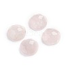 Natural Rose Quartz Cabochons G-F680-G07-1