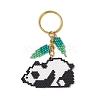 Glass Seed Beads Keychain KEYC-MZ00003-1