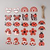 Wood Pendant Decorations DIY-WH0622-084-1