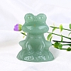 Natural Green Aventurine Carved Frog Figurines PW-WG2CFF8-02-1