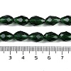 Transparent Imitation Jade Glass Beads Strands GLAA-N005-T6mm-D15-4