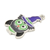 Halloween Theme Alloy Enamel Pendants ENAM-M221-02P-06-2