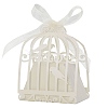 Hollow Birdcge Shaped Paper Candy Gift Packaging Boxes with Ribbon PW-WG9514E-02-1