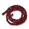Transparent Electroplate Glass Beads Strands EGLA-A039-T2mm-A27-2