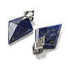 Natural Sodalite Pendants G-K338-10AS-03-2