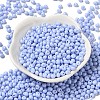 6/0 Opaque Baking Paint Glass Seed Beads SEED-M012-02A-08-2