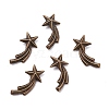 Zinc Alloy Cabochons PALLOY-WH0036-23AB-1