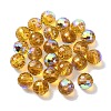 AB Color Plated Glass Beads EGLA-P059-02A-AB17-1