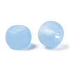 Frosted Colours Glass Beads SEED-S040-02A-02-5