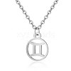 Non-Tarnish 201 Stainless Steel Pendants Necklaces NJEW-S063-TN505-3-1