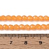 Imitation Jade Glass Beads Strands GLAA-T028-4mm-11C-4