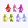 Transparent Acrylic Pendants TACR-S133-006-1