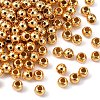 Rack Plating Brass Round Spacer Beads X1-KK-I601-3mm-G-RS-2