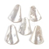 Natural Freshwater Shell Pendants SHEL-K009-06-2