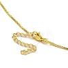 Rack Plating Brass Round Bib Necklaces for Women NJEW-C059-23G-1-3