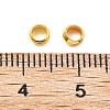 Brass Crimp Beads KK-S509-01G-06-3