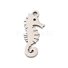 Non-Tarnish 201 Stainless Steel Pendants STAS-U016-08P-05-1