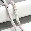 Baking Paint Synthetic Turquoise Beads Strands G-H060-05E-2