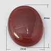 Natural Gemstone Cabochons G-G082-22x30x7mm-1-2