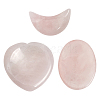 CRASPIRE 3Pcs 3 Style Natural Rose Quartz Massager G-CP0001-02-1