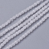 Natural White Jade Beads Strands G-F596-46E-3mm-1