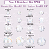 16Pcs 8 Style Handmade Two Holes Blown Glass Globe Beads FIND-PH0004-63-6