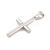 Non-Tarnish 304 Stainless Steel Pendants STAS-Z080-06P-2