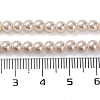 Baking Painted Pearlized Glass Pearl Round Bead Strands PEAR-H019-02A-02-5