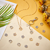   24Pcs 4 Style Alloy Pendants FIND-PH0003-44-2