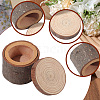 1Pc Wooden Ring Boxes with Lid DJEW-SP0001-10-6