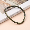 Natural African Jade Stretch Beaded Bracelets BJEW-JB05496-03-5