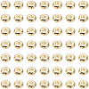 Brass Beads KK-BBC0021-17B-6