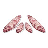 Transparent Resin Wing Earrings Pendants FIND-TAC0006-58A-2