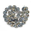 Electroplate Non-magnetic Synthetic Hematite Beads G-N0322-03E-2