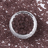 Frosted Colours Glass Beads SEED-S040-04A-02-2