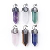 Natural Mixed Stone Big Pendants G-F639-05-1