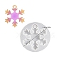 Christmas Snowflake DIY Silicone Pendant Molds DIY-A054-01A-1