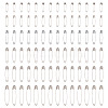 220Pcs 6 Style Iron Safety Pins IFIN-TA0001-55-10