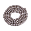 Opaque Solid Color Imitation Jade Glass Beads Strands LS-EGLA-A044-P3mm-D10-3