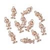 Tibetan Style Alloy Pendants TIBEP-S319-089RG-RS-3