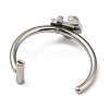 304 Stainless Steel Eyebrow Ring AJEW-H140-05P-3