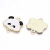 Alloy Enamel Connector Charms ENAM-T022-04-2